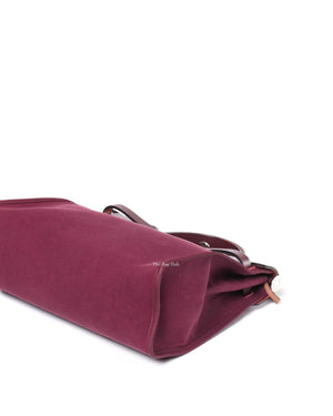 Hermes Bordeaux Herbag Zip 31-8