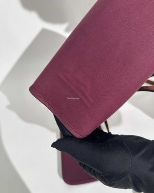 Hermes Bordeaux Herbag Zip 31-24