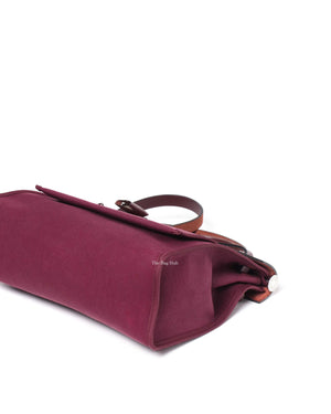Hermes Bordeaux Herbag Zip 31-10