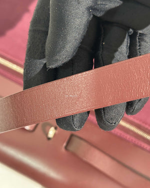 Hermes Bordeaux Herbag Zip 31-27