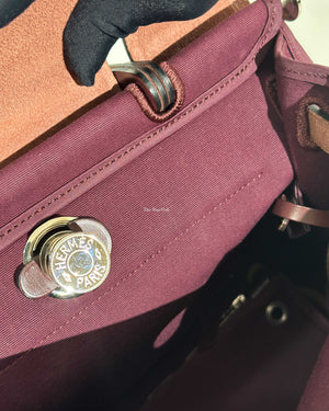 Hermes Bordeaux Herbag Zip 31-29