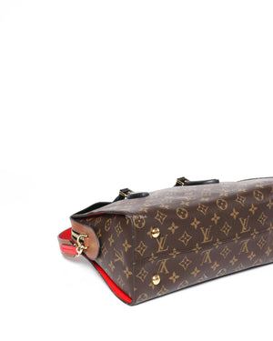 Louis Vuitton Brown/Monogram Canvas Tuileries 2Way Bag-9