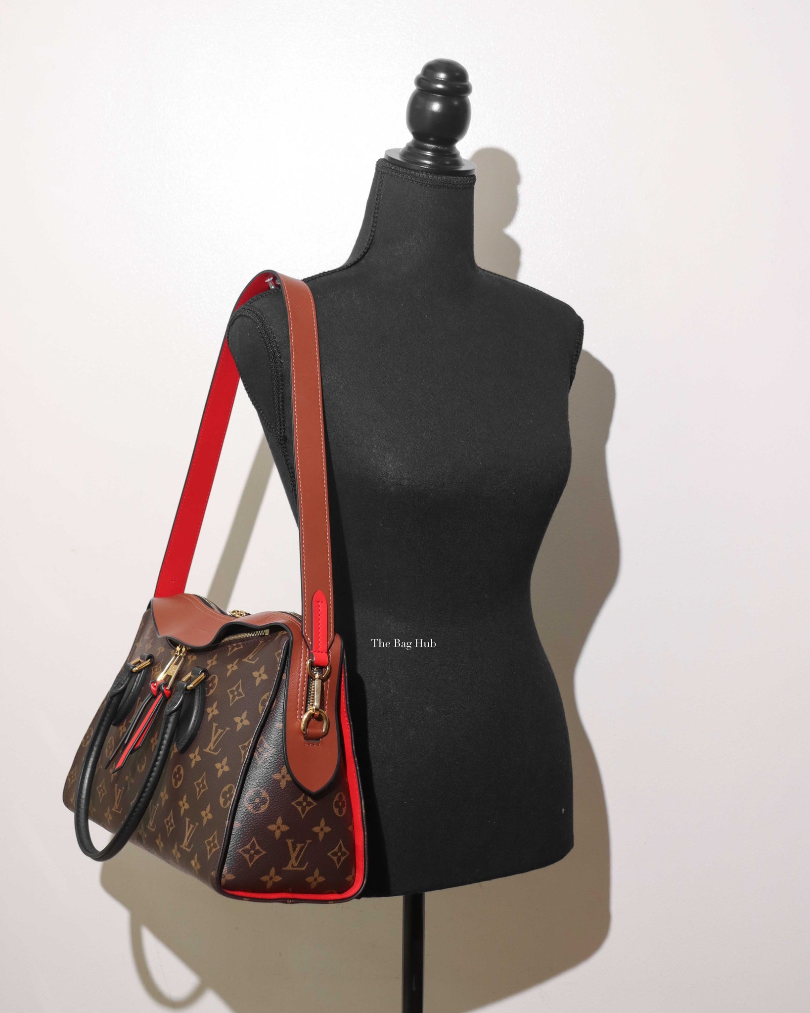 Louis Vuitton Brown/Monogram Canvas Tuileries 2Way Bag-12