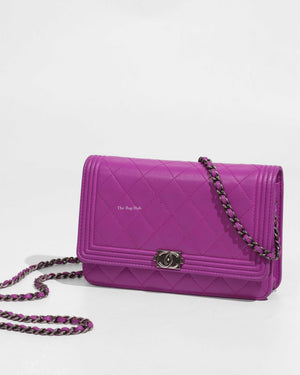 Chanel Anemone Le Boy WOC RHW-1