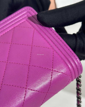 Chanel Anemone Le Boy WOC RHW-14
