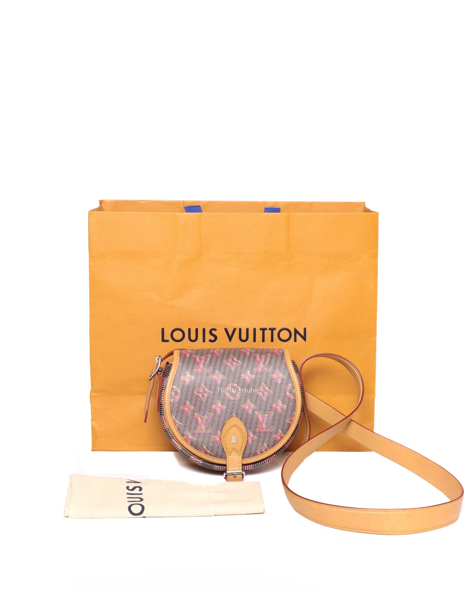 Louis Vuitton Rose Monogram Canvas LV Pop Tambourine Cross Bodybag