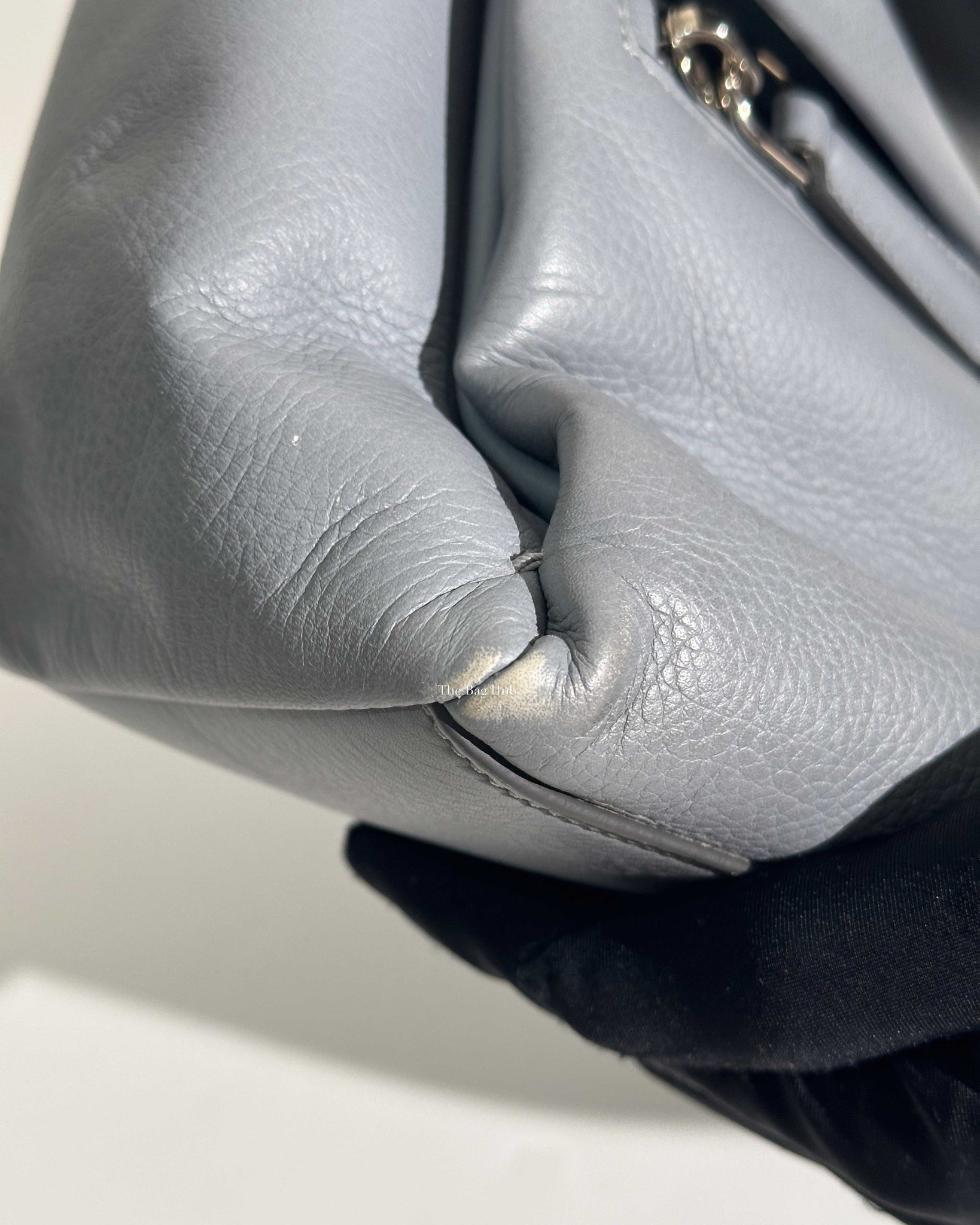 Givenchy Bluish Grey Leather Medium Pure Pandora Bag
