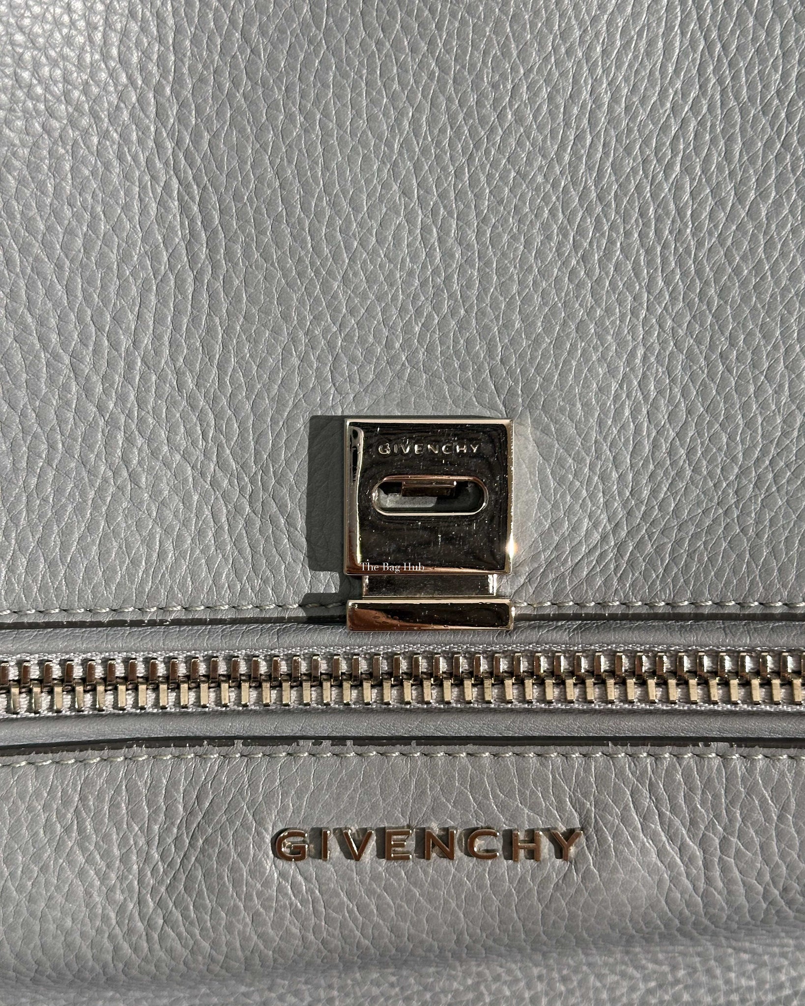 Givenchy Bluish Grey Leather Medium Pure Pandora Bag