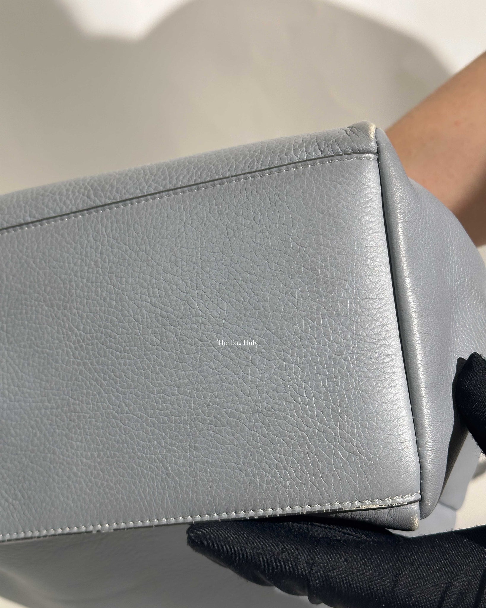 Givenchy Bluish Grey Leather Medium Pure Pandora Bag