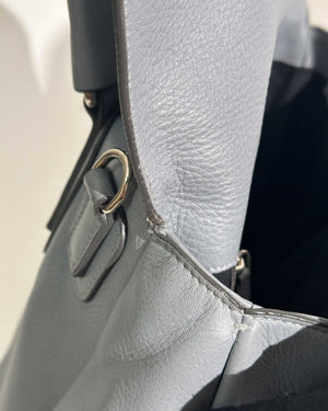 Givenchy Bluish Grey Leather Medium Pure Pandora Bag