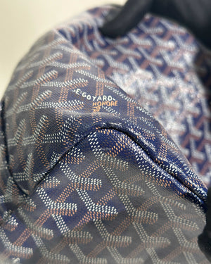 Goyard Navy Blue St. Louis PM Size