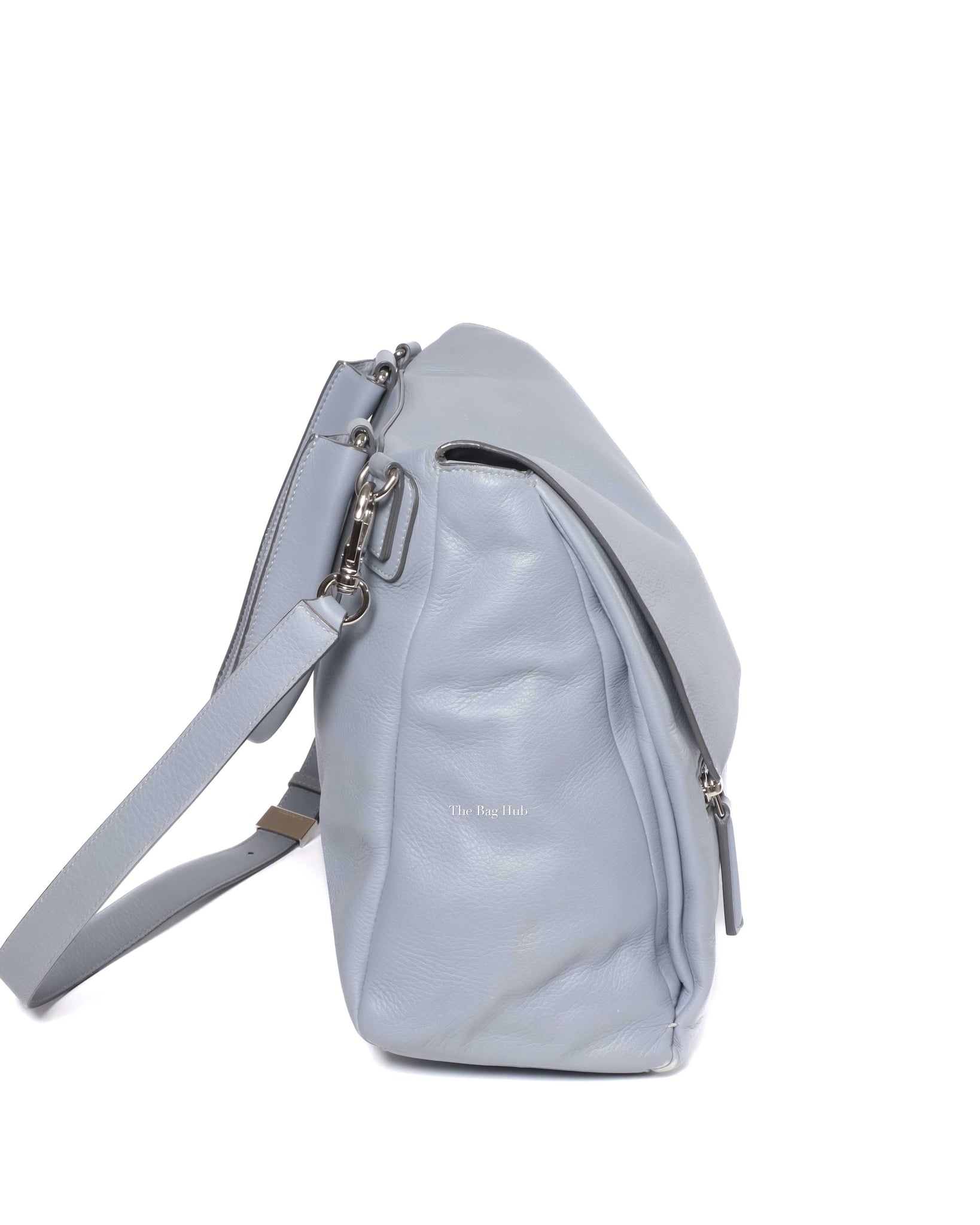 Givenchy Bluish Grey Leather Medium Pure Pandora Bag