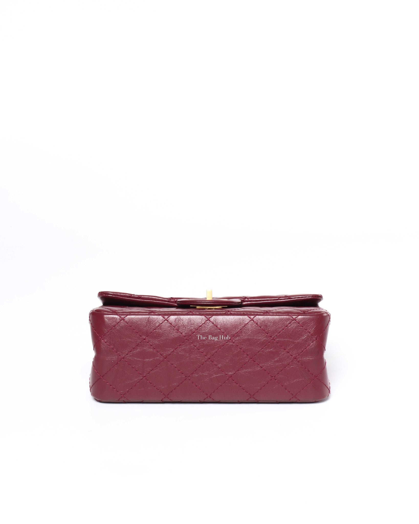 Chanel Burgandy Aged Calfskin Mini Reissue GHW-5