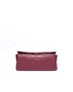 Chanel Burgandy Aged Calfskin Mini Reissue GHW-5