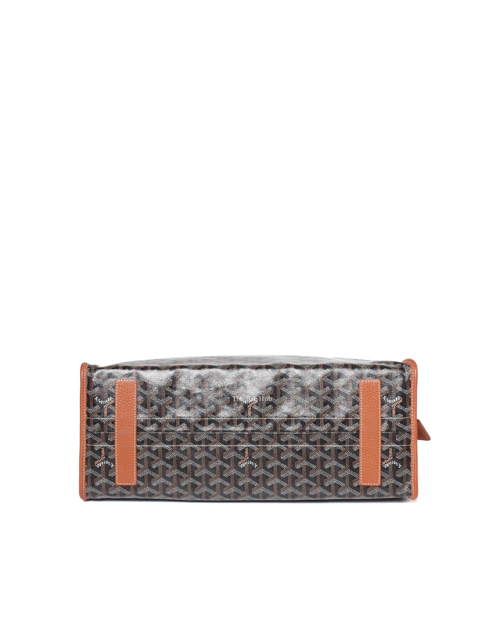 Goyard Black/Tan Hardy PM Tote Bag