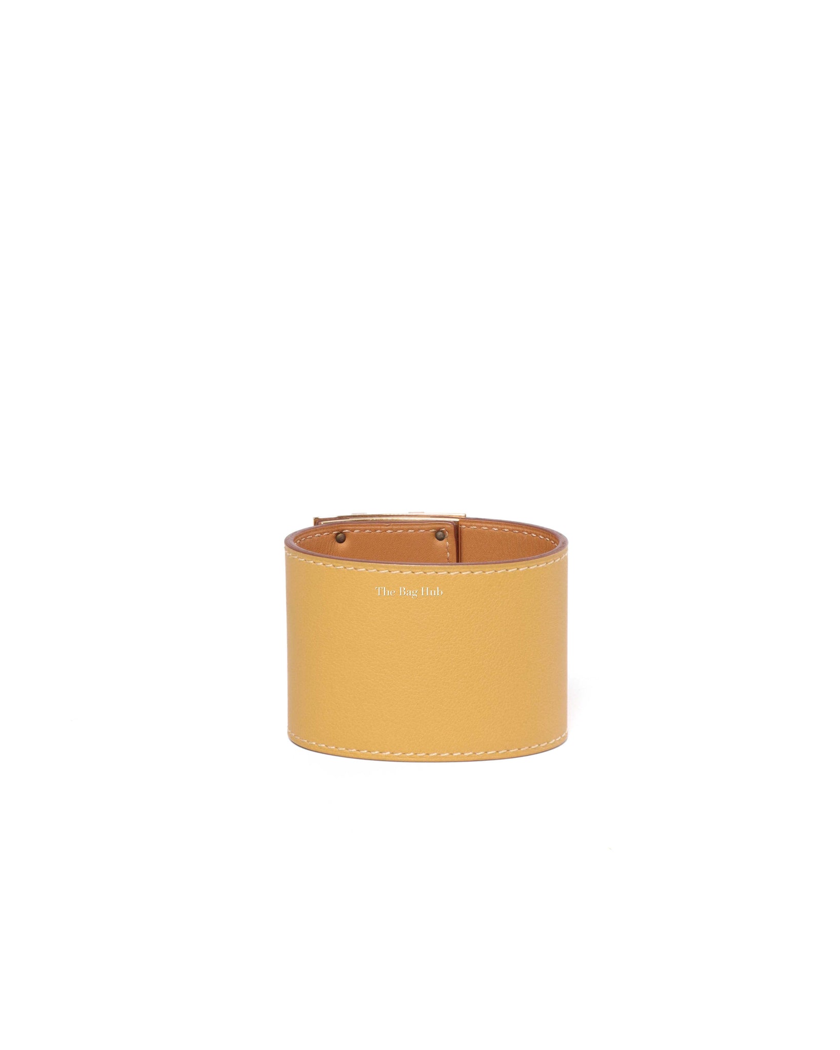 Hermes Sesame Small Kelly Dog Barenia Bracelet GHW-3