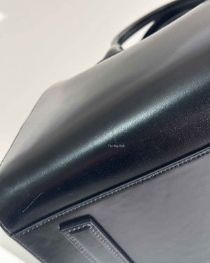 Givenchy Black Glazed Calfskin Medium Antigona-15