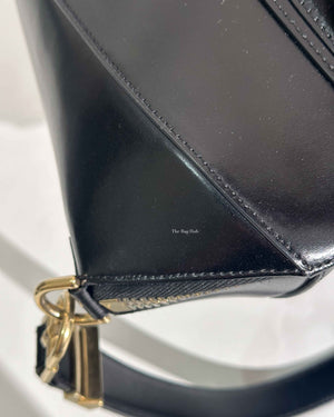 Givenchy Black Glazed Calfskin Medium Antigona-17
