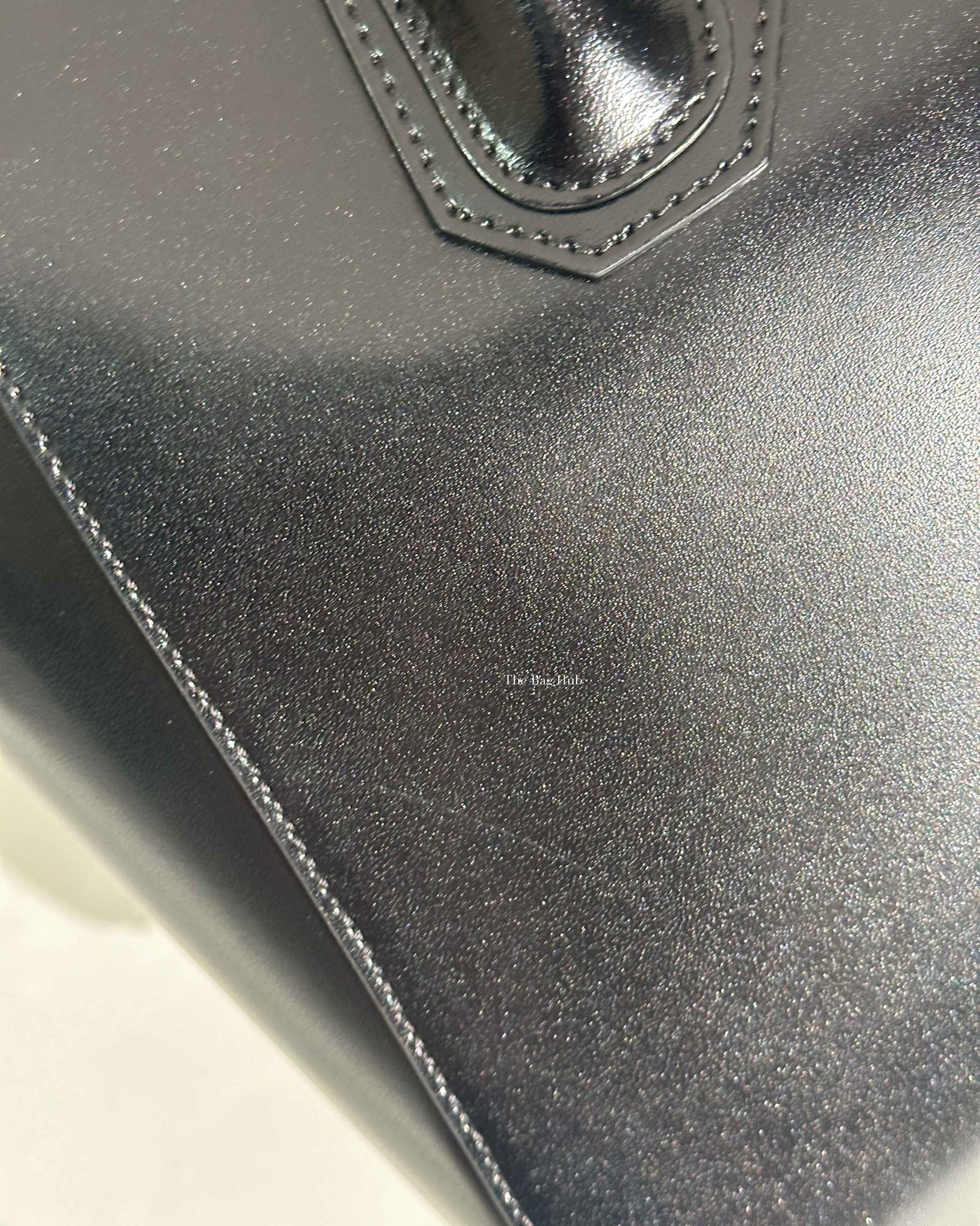 Givenchy Black Glazed Calfskin Medium Antigona-21