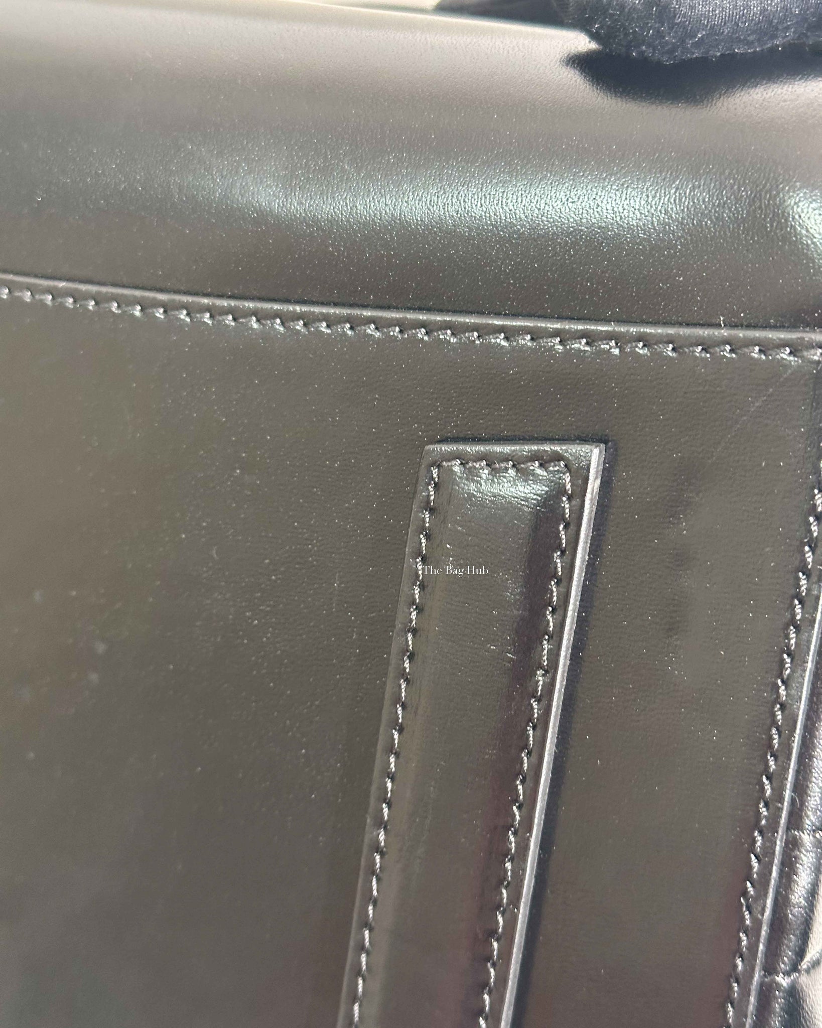 Givenchy Black Glazed Calfskin Medium Antigona-25
