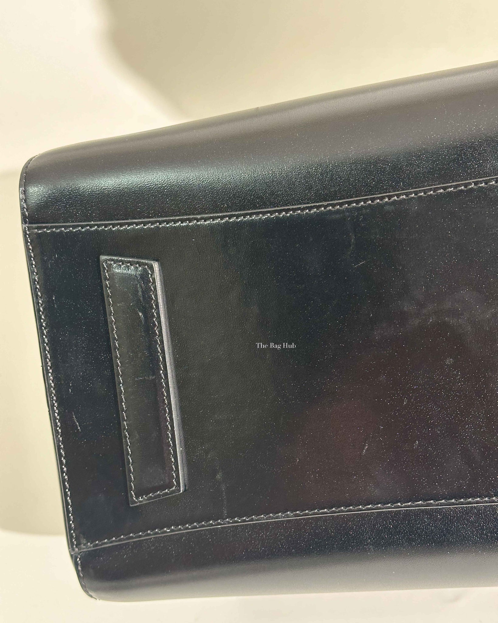 Givenchy Black Glazed Calfskin Medium Antigona-26