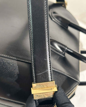 Givenchy Black Glazed Calfskin Medium Antigona-30