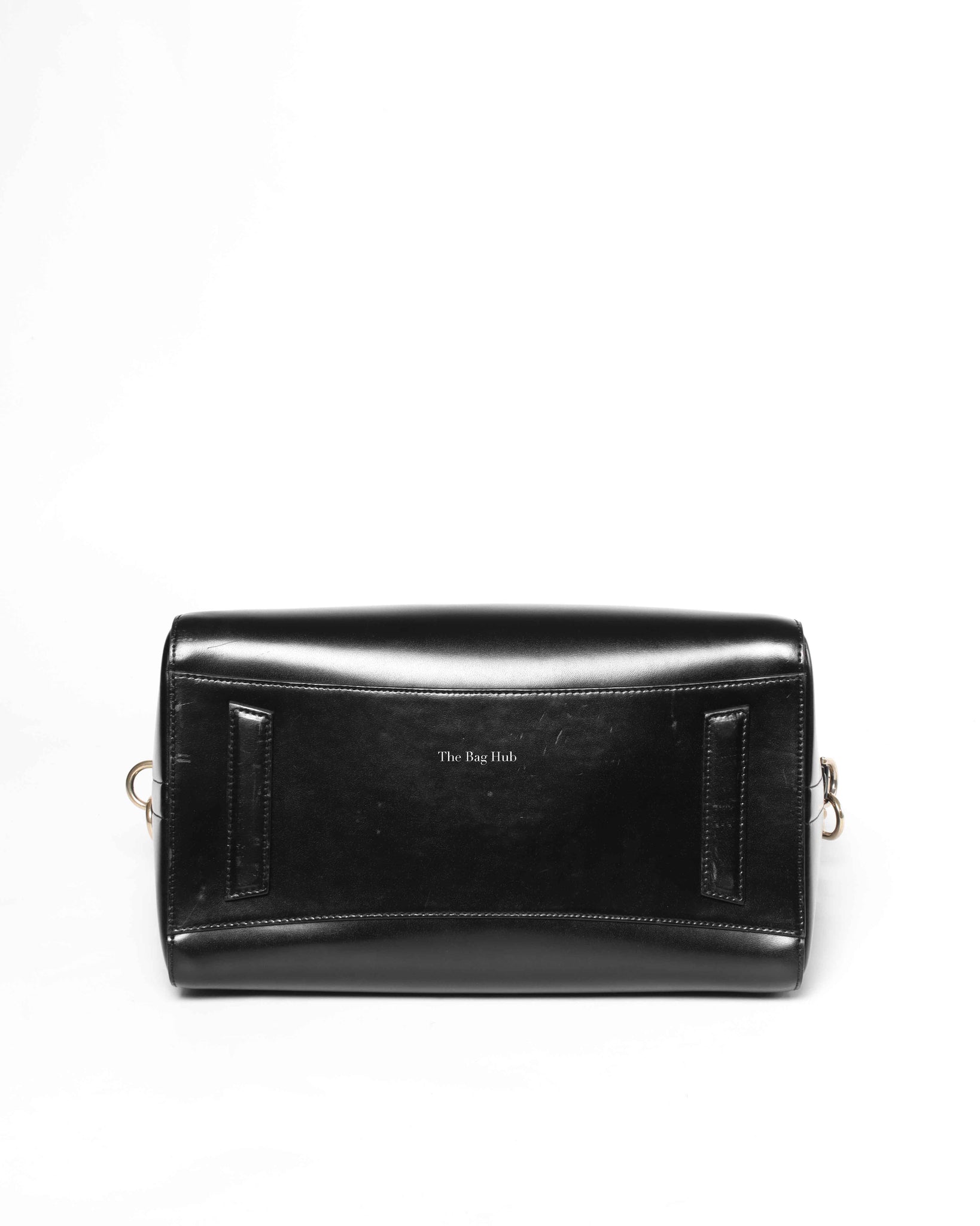 Givenchy Black Glazed Calfskin Medium Antigona-6