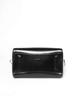 Givenchy Black Glazed Calfskin Medium Antigona-6