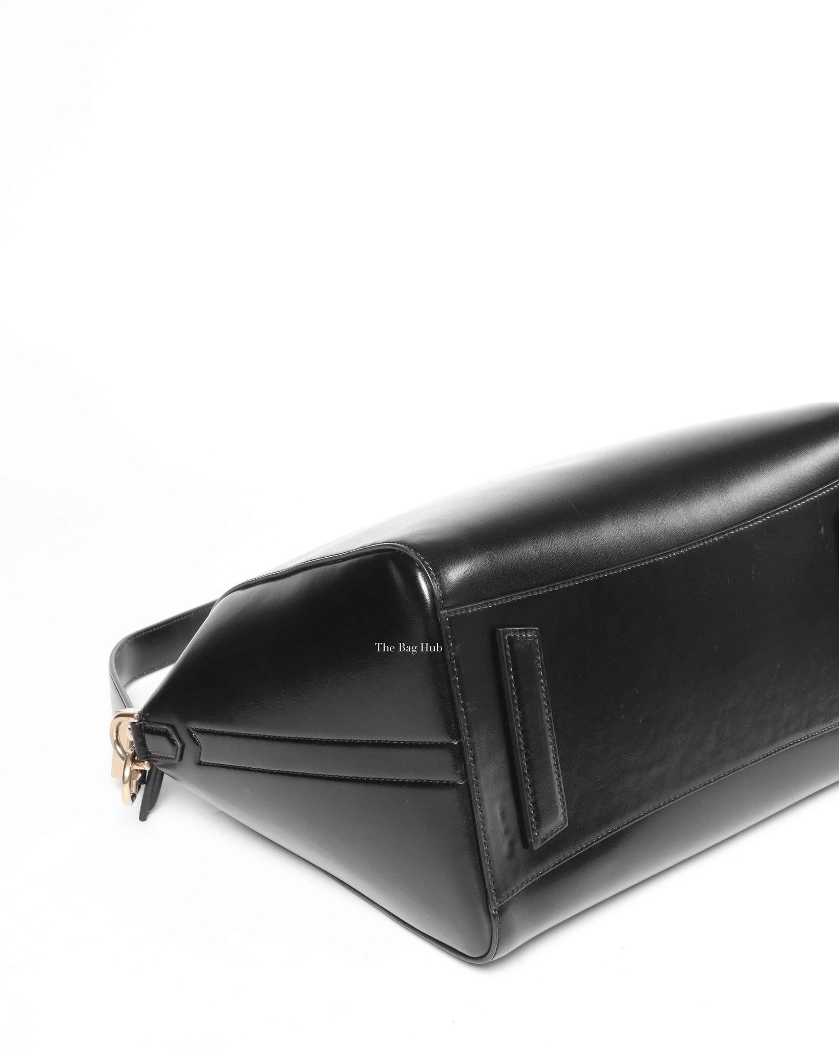 Givenchy Black Glazed Calfskin Medium Antigona-7
