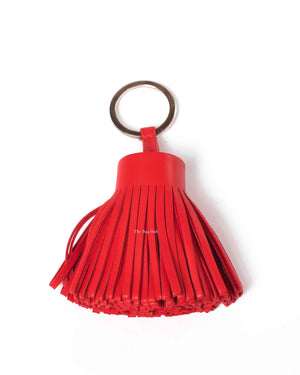 Hermes Red Orange Carmen Key Ring-3