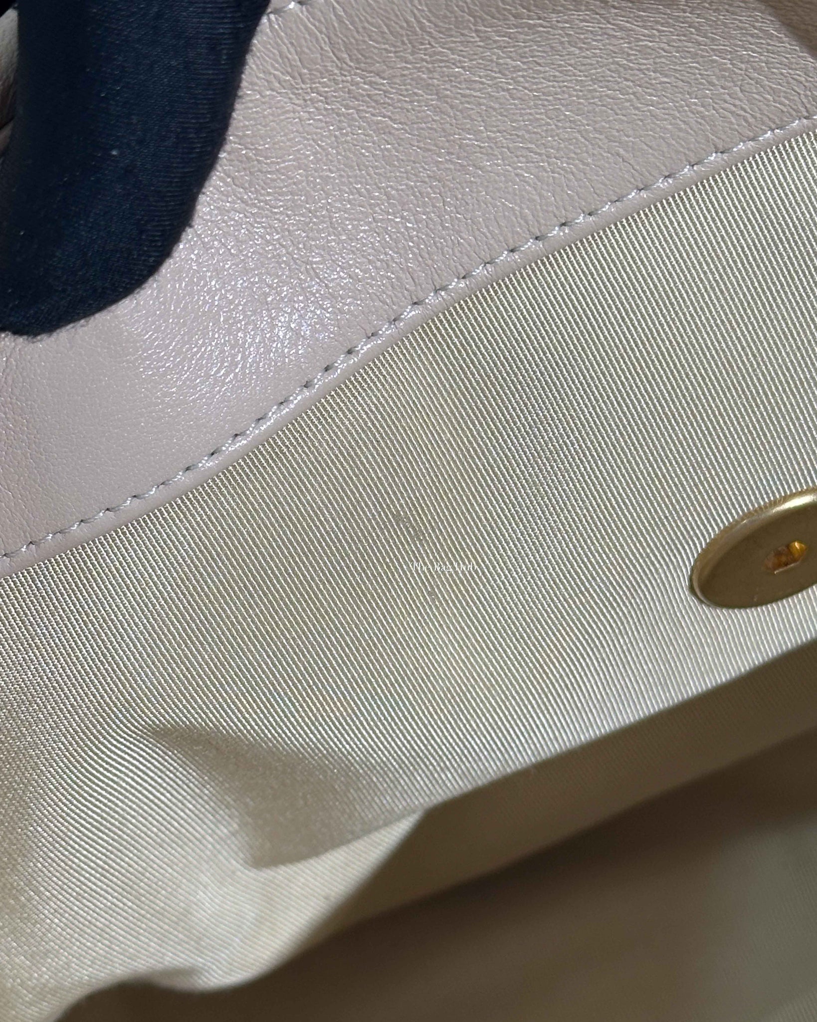 Chanel Beige Lambskin Large C19 Flsp Bag-19