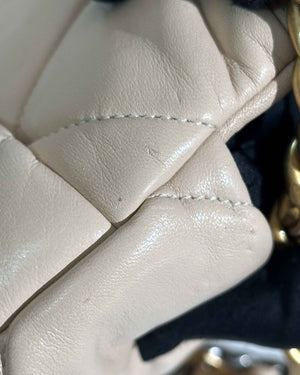 Chanel Beige Lambskin Large C19 Flsp Bag-21