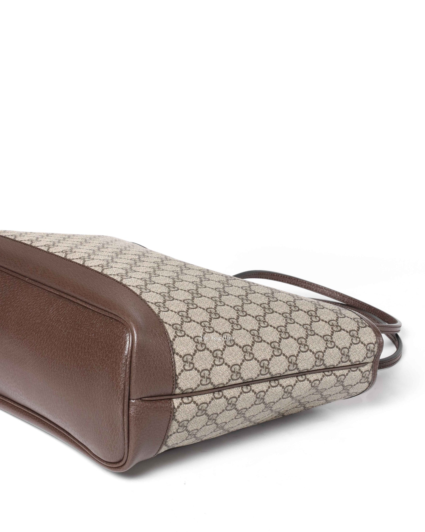 Gucci Beige and Ebony GG Supreme Canvas Ophidia Medium Tote Bag-10