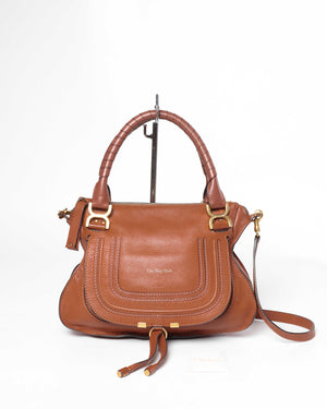 Chloe Tan Medium Marcie Hobo Bag