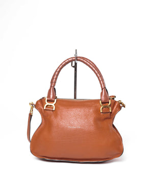 Chloe Tan Medium Marcie Hobo Bag