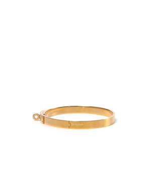 Hermes 18K Rose Gold Kelly Small Bracelet with Four Diamonds-6