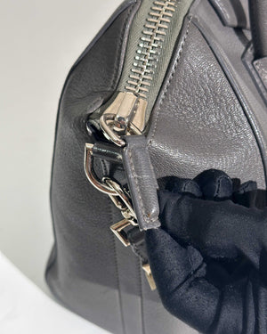 Givenchy Grey Leather Medium Antigona Bag-29