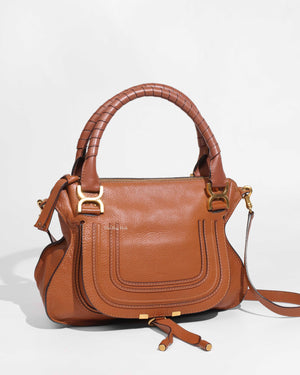 Chloe Tan Medium Marcie Hobo Bag