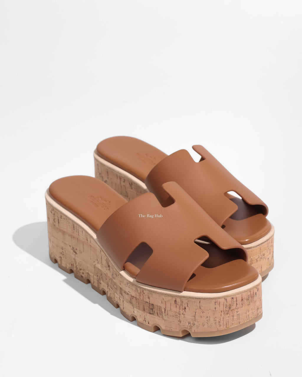 Hermes Gold Eze 30 Sandals Size 38-1