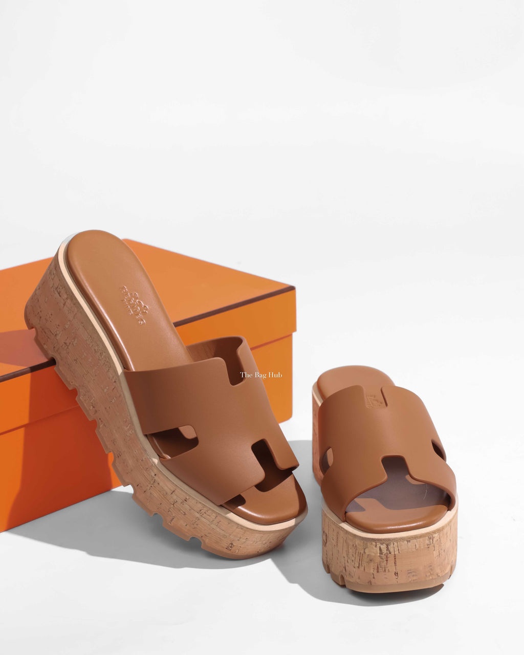 Hermes Gold Eze 30 Sandals Size 37-1