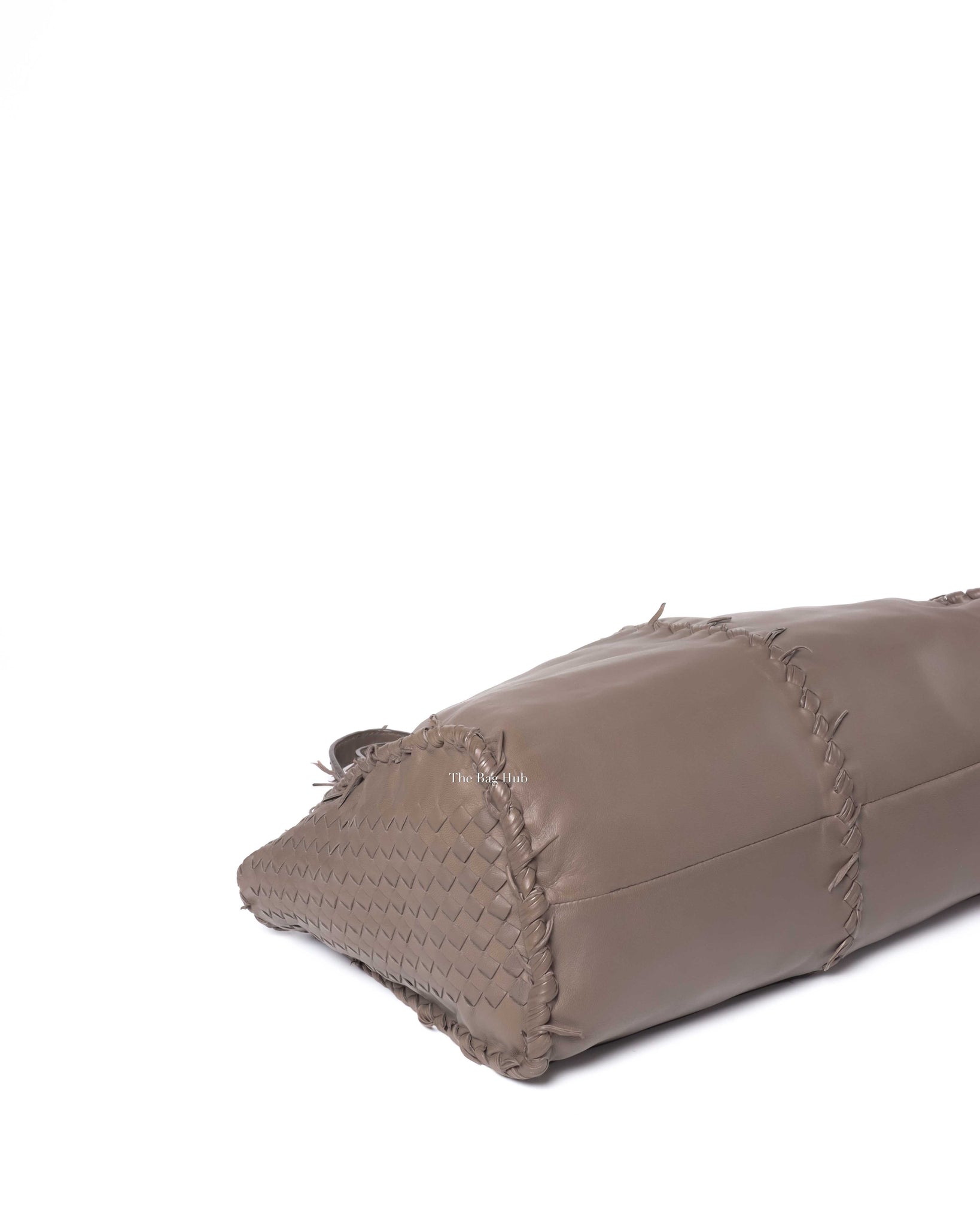 Bottega Veneta Clay Leather Intrecciato Large Tote Bag-7