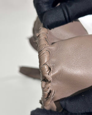Bottega Veneta Clay Leather Intrecciato Large Tote Bag-24