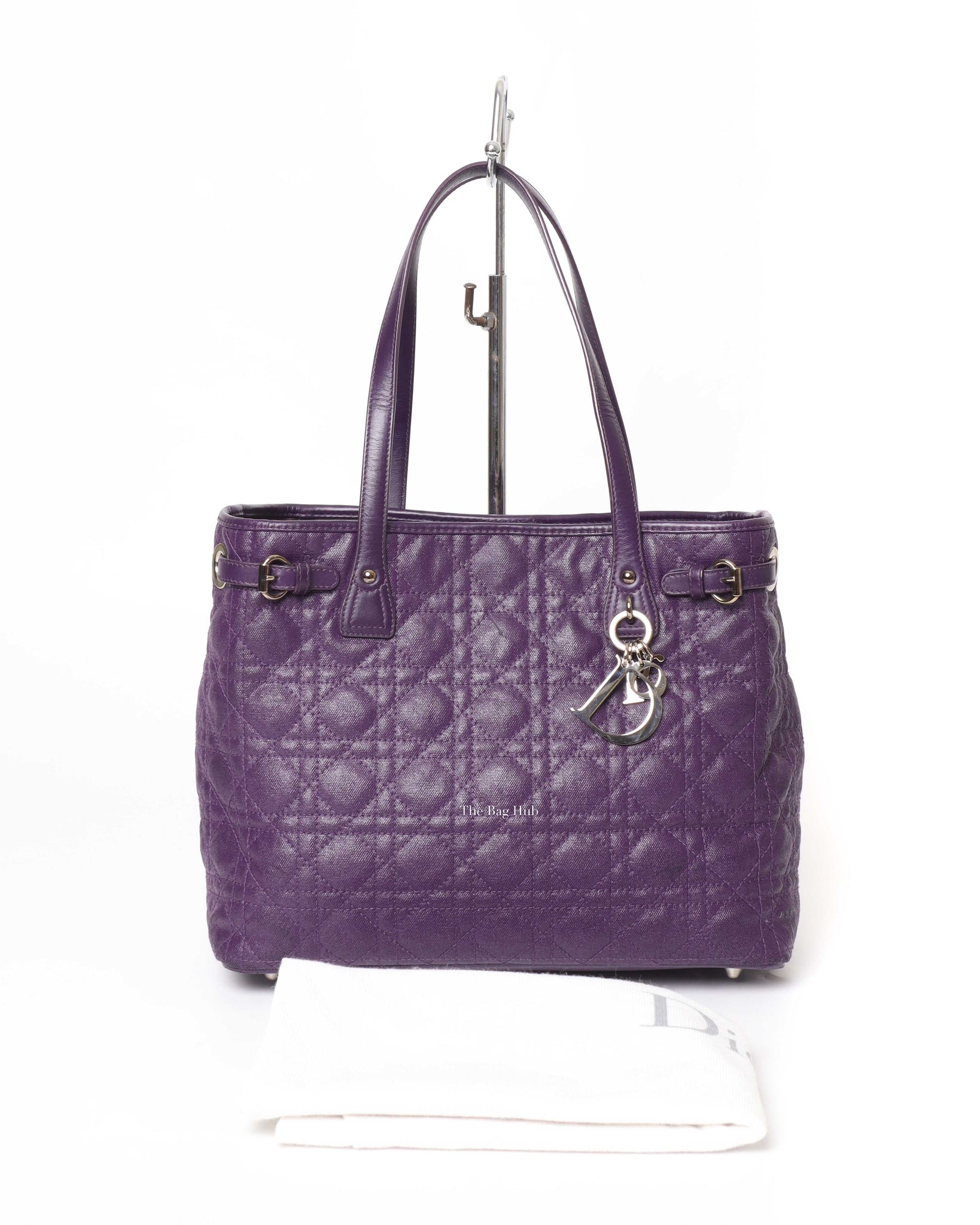 Dior Purple Panarea Shopping Bag-13