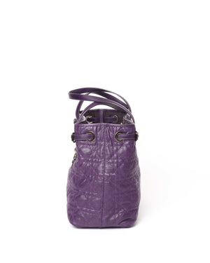 Dior Purple Panarea Shopping Bag-4