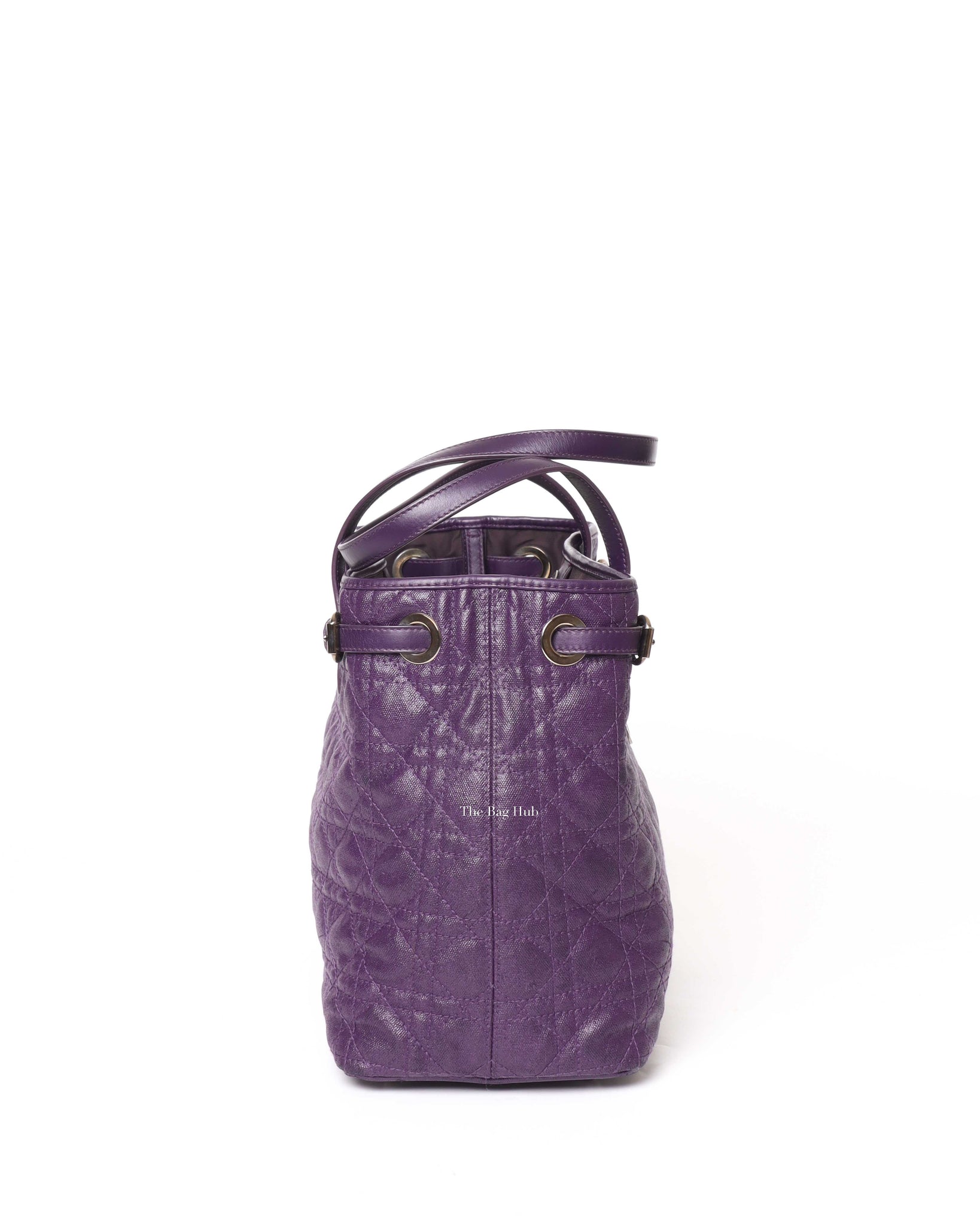 Dior Purple Panarea Shopping Bag-5