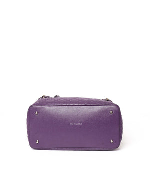 Dior Purple Panarea Shopping Bag-6