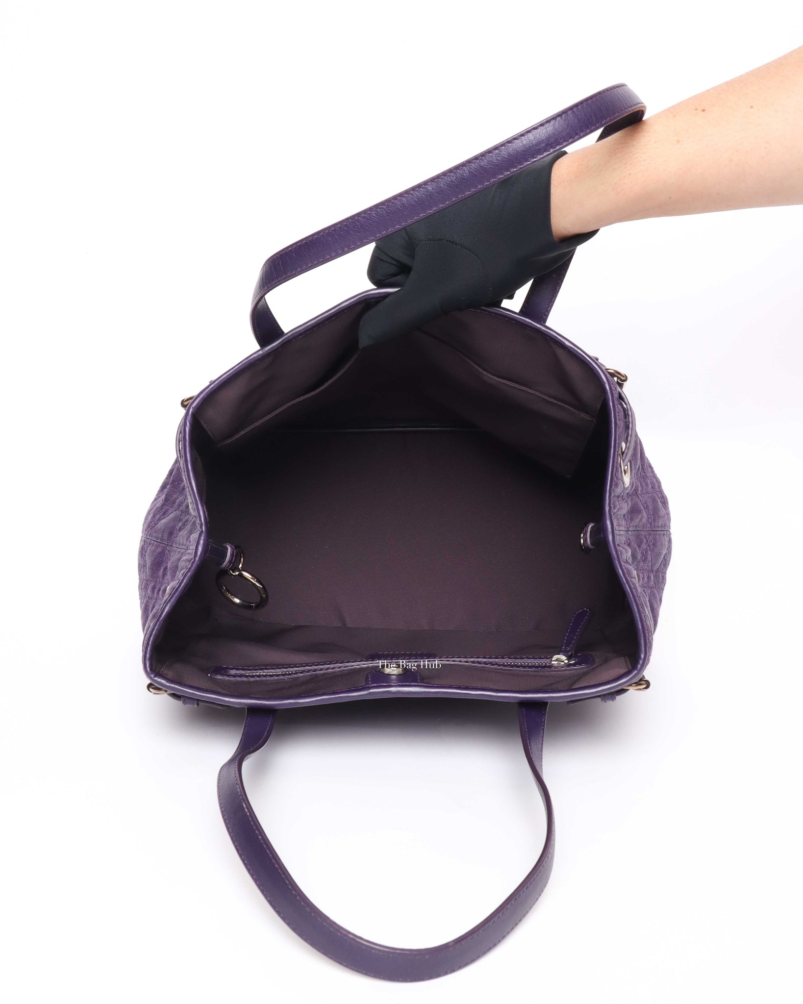 Dior Purple Panarea Shopping Bag-11