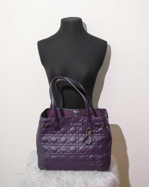 Dior Purple Panarea Shopping Bag-12