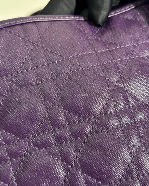 Dior Purple Panarea Shopping Bag-20