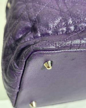 Dior Purple Panarea Shopping Bag-26